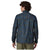 Patagonia Houdini Stash 1/2 Zip Pullover - Men's Small Currents: Endless Blue