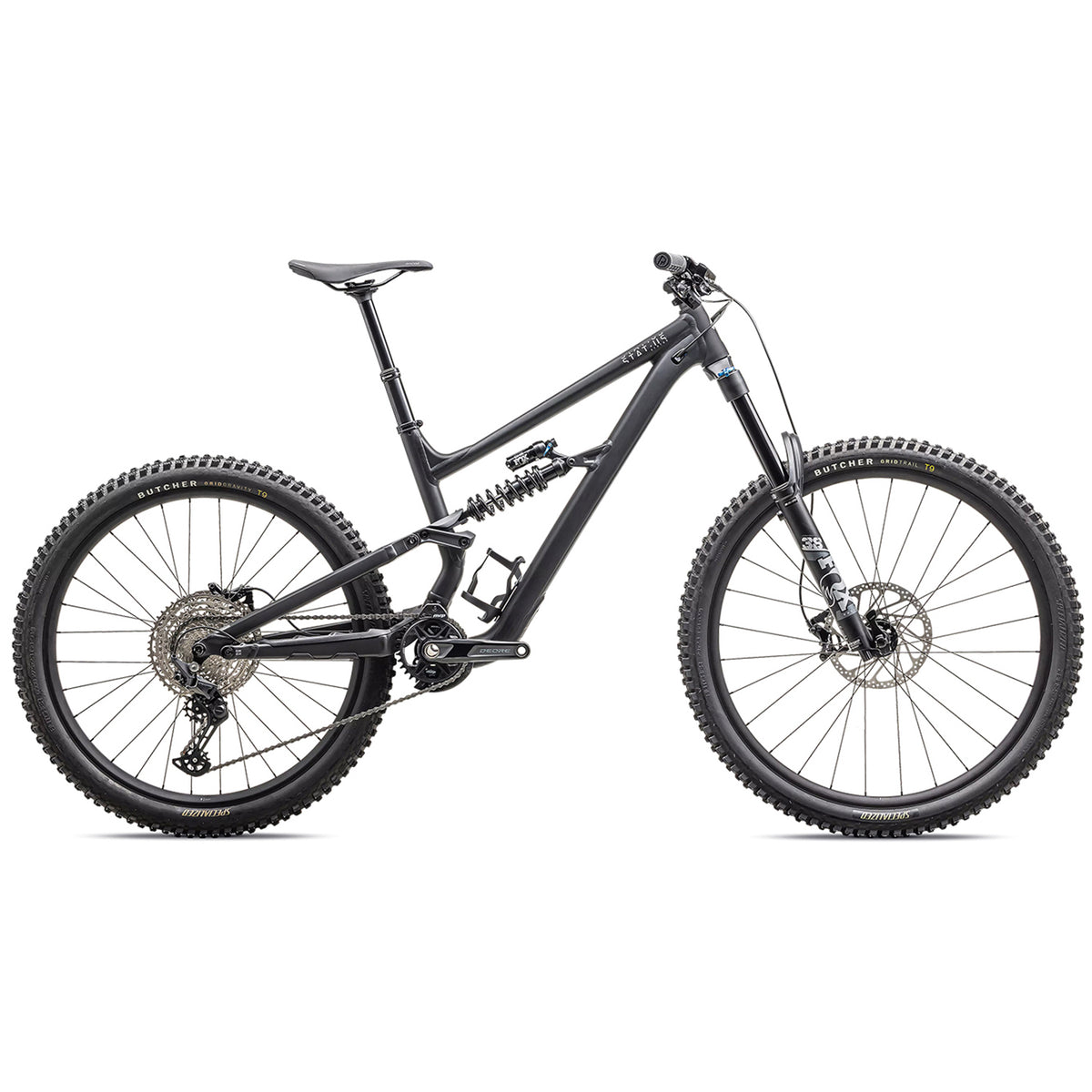Specialized Status 2 170 Complete Mountain Bike 2025 Satin Obsidian/Dune White