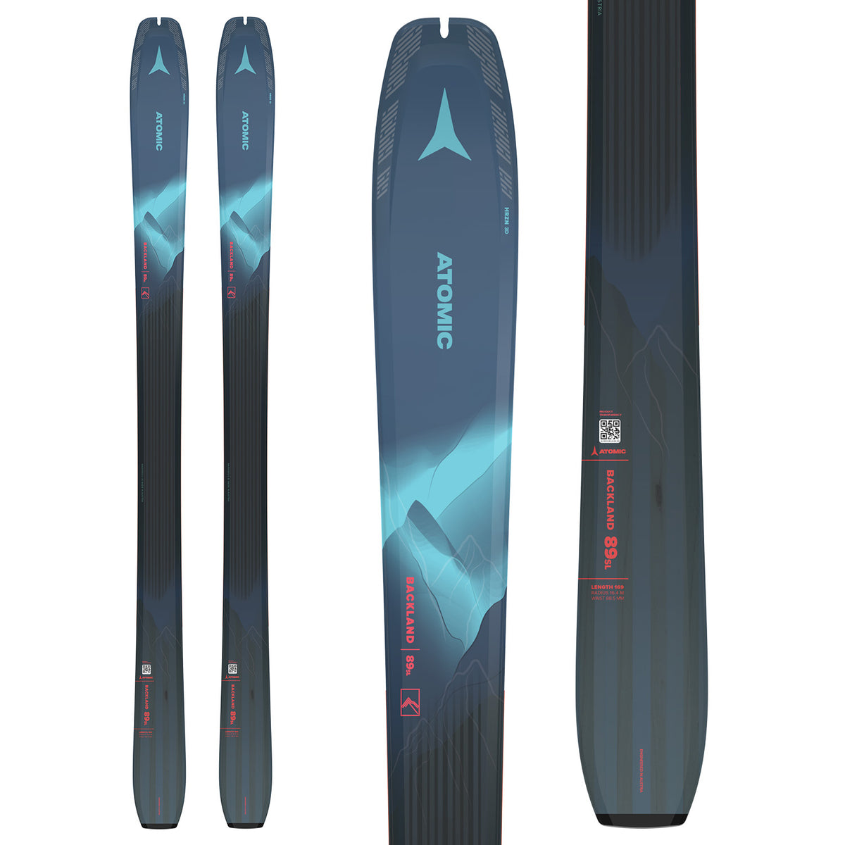 Atomic Backland 89 SL Skis - Women's 2025