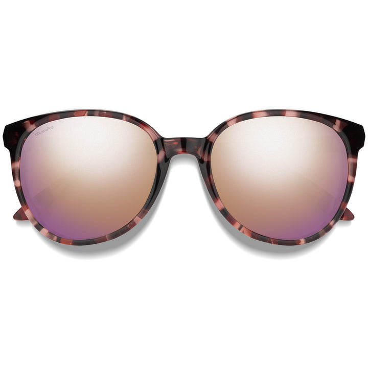 Smith Cheetah Sunglasses - Women's Rose Tortoise/ChromaPop Polarized Rose Gold Mirror