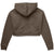 Dickies Oakport Cropped Hoodie - Women's Mushroom