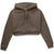 Dickies Oakport Cropped Hoodie - Women's Mushroom