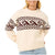 Rip Curl Soleil Knit Crew - Women's Brown/Off White