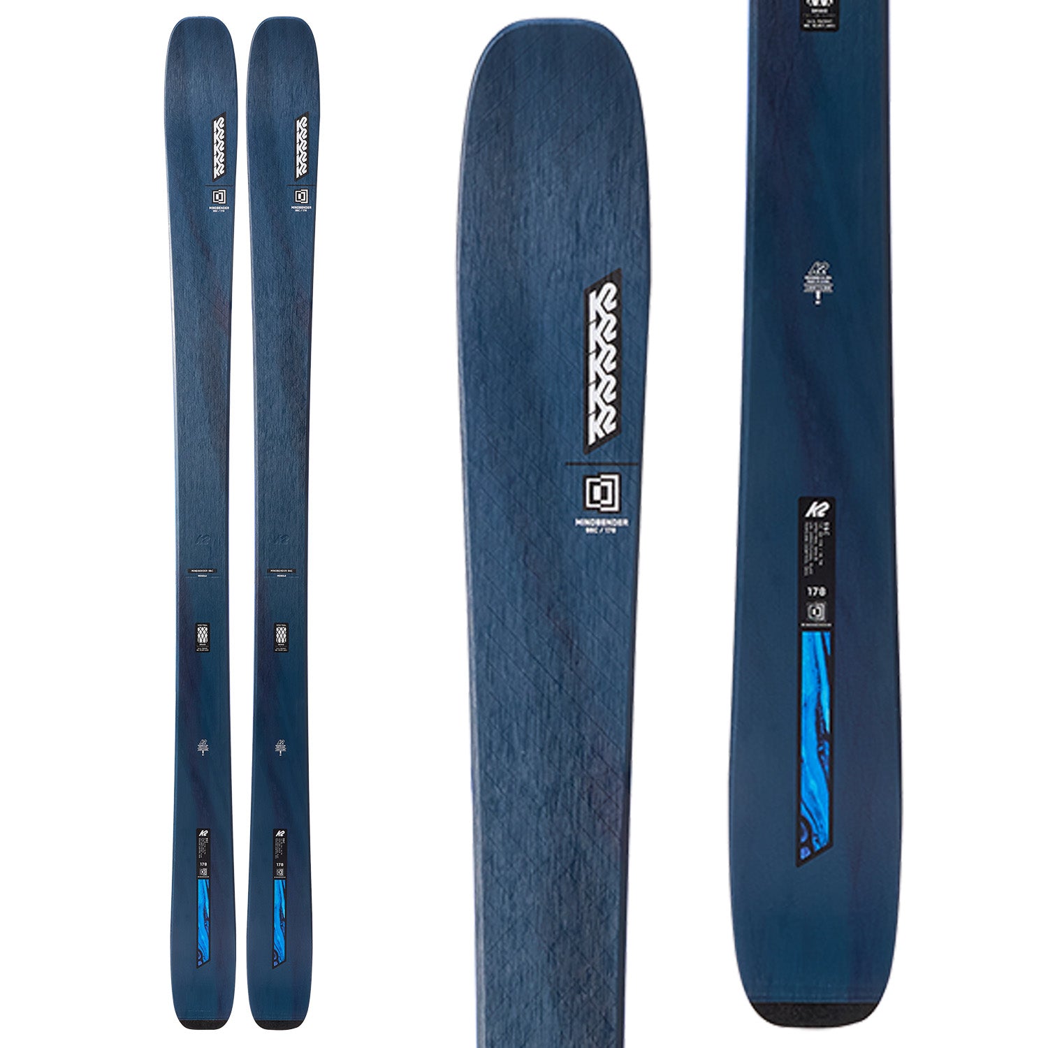 K2 Mindbender 96 C Skis 2026 – evo