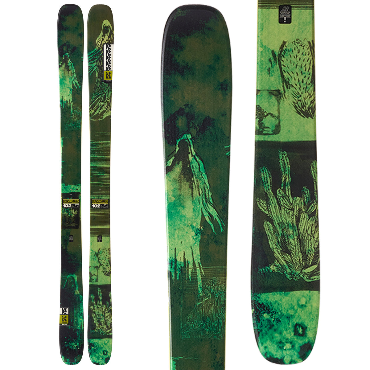 K2 Reckoner 102 Skis 191