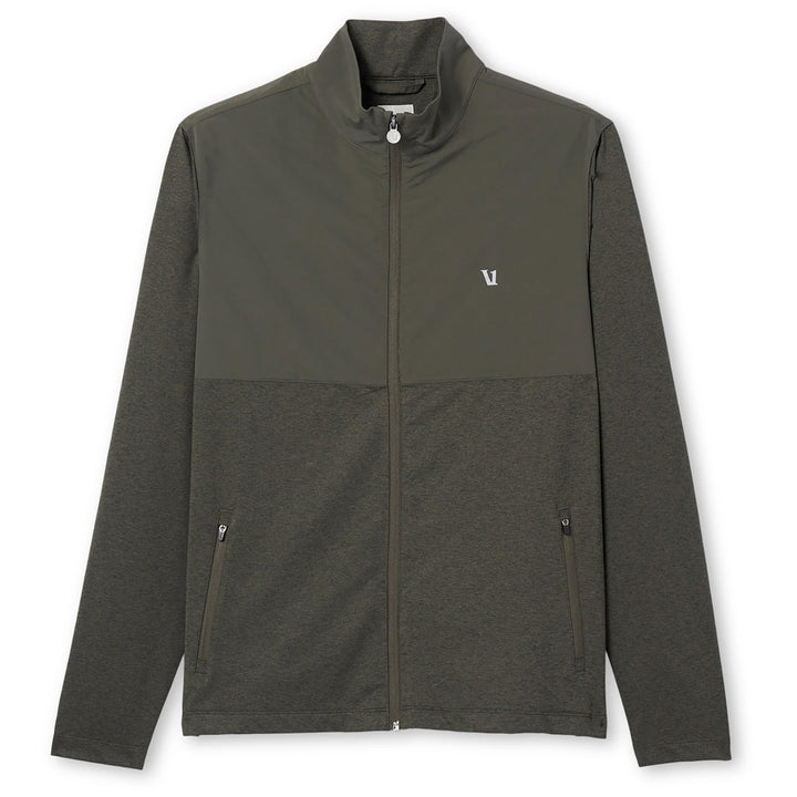 Vuori Sunday Element Track Jacket - Men's Kale Heather