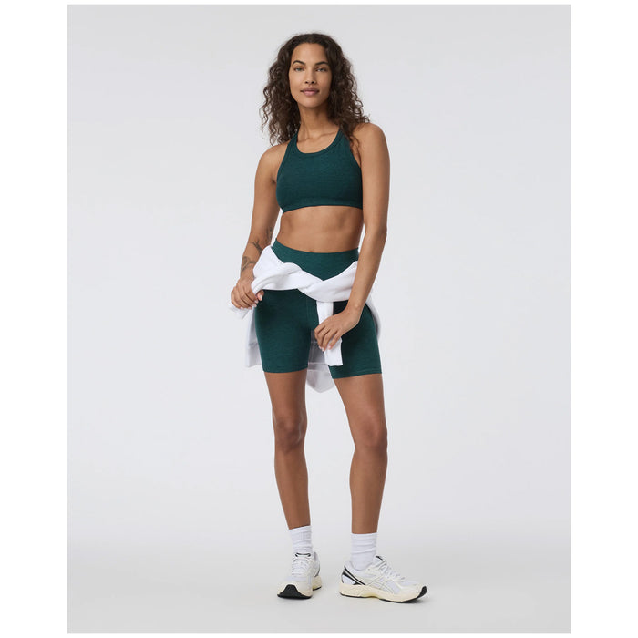 Vuori Elevation Racer Bra - Women's Moss Heather