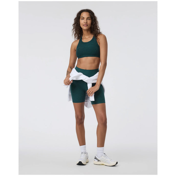 Vuori Elevation Racer Bra - Women's Moss Heather