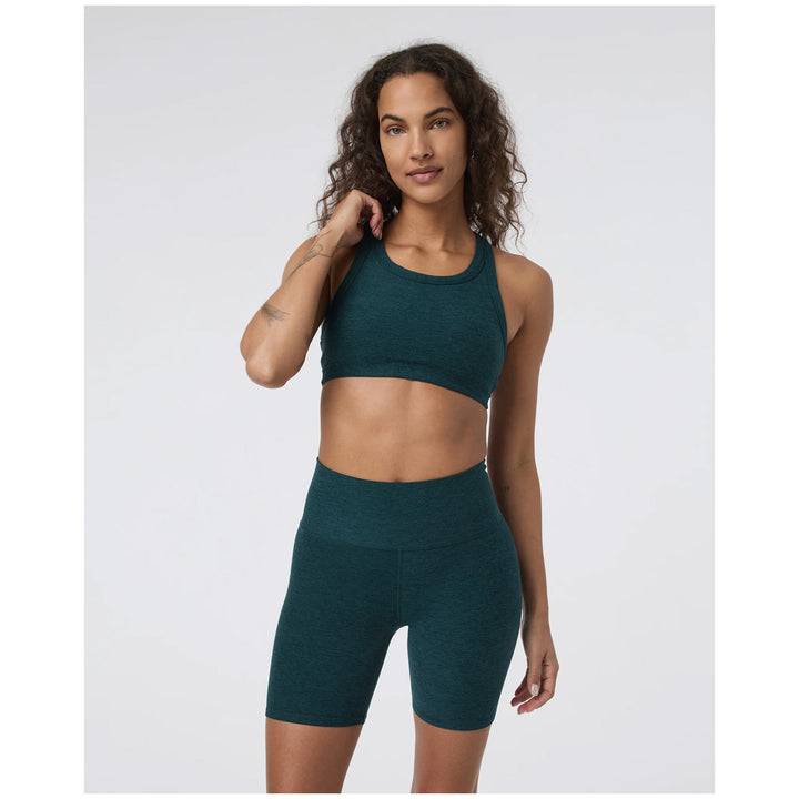 Vuori Elevation Racer Bra - Women's Moss Heather