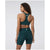 Vuori Elevation Racer Bra - Women's Moss Heather