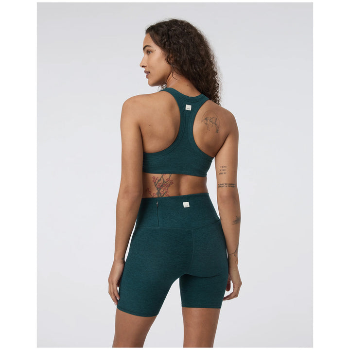 Vuori Elevation Racer Bra - Women's Moss Heather