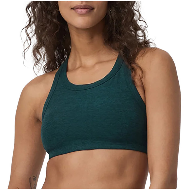 Vuori Elevation Racer Bra - Women's Moss Heather