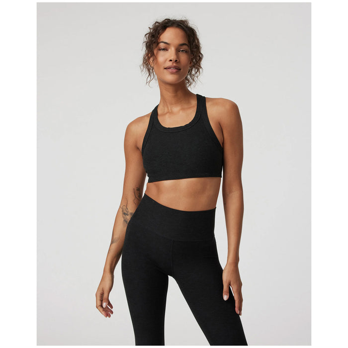 Vuori Elevation Racer Bra - Women's Black Heather