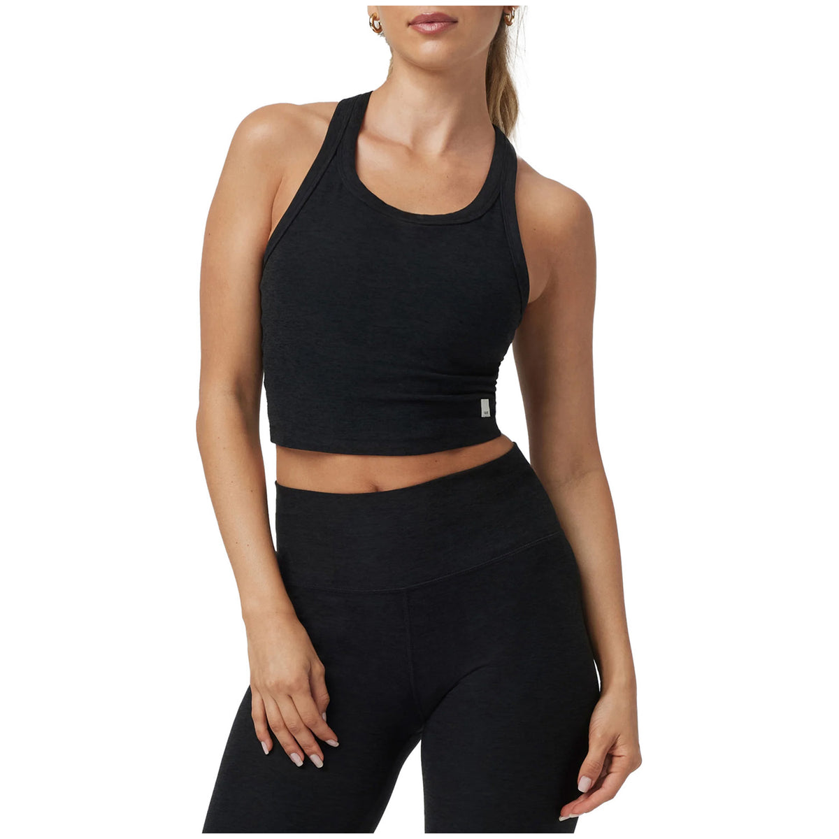 Vuori Elevation Racerback Tank - Women's Black Heather