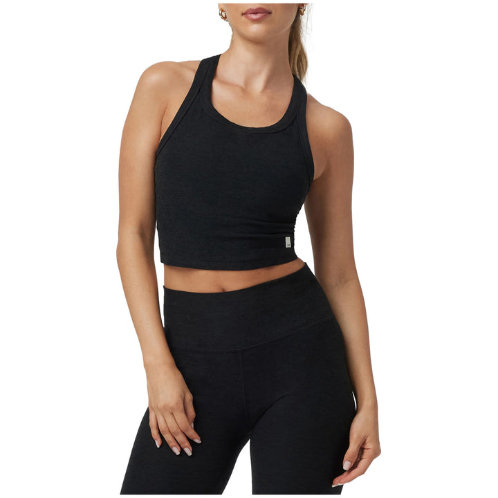 Vuori Elevation Racerback Tank - Women's Black Heather