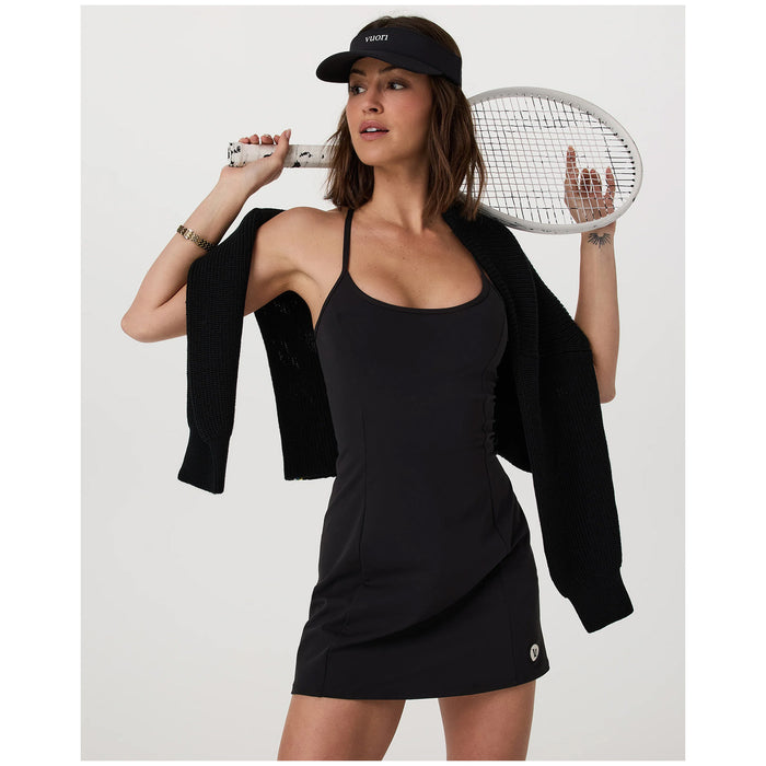 Vuori One Short Tennis Dress - Women's Black
