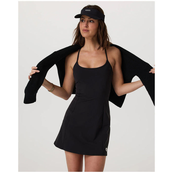 Vuori One Short Tennis Dress - Women's Black