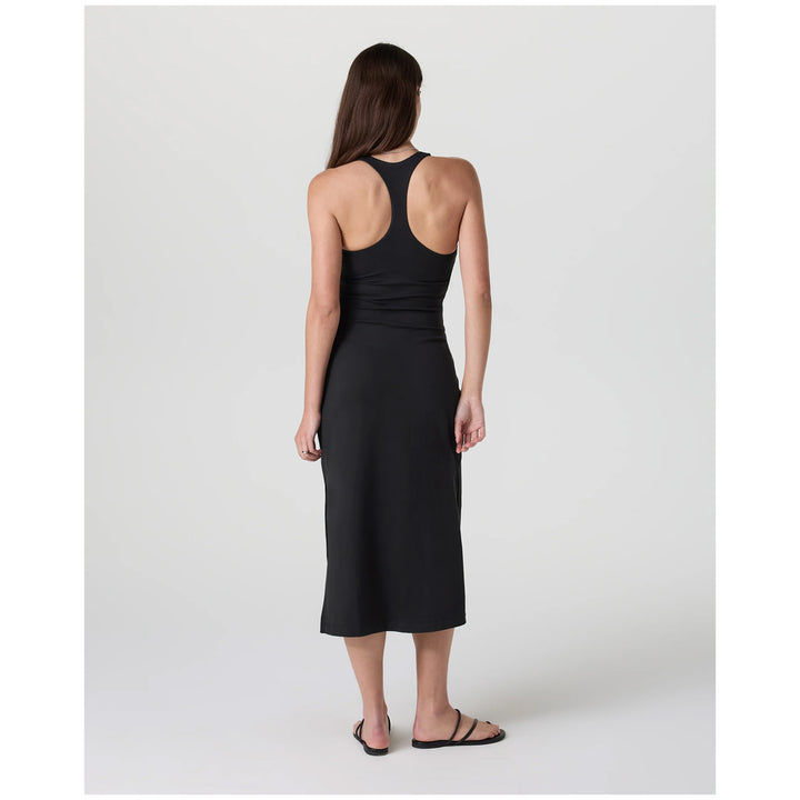Vuori Halo Racerback Dress - Women's Solid Black