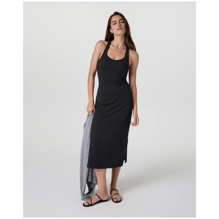 Vuori Halo Racerback Dress - Women's Solid Black