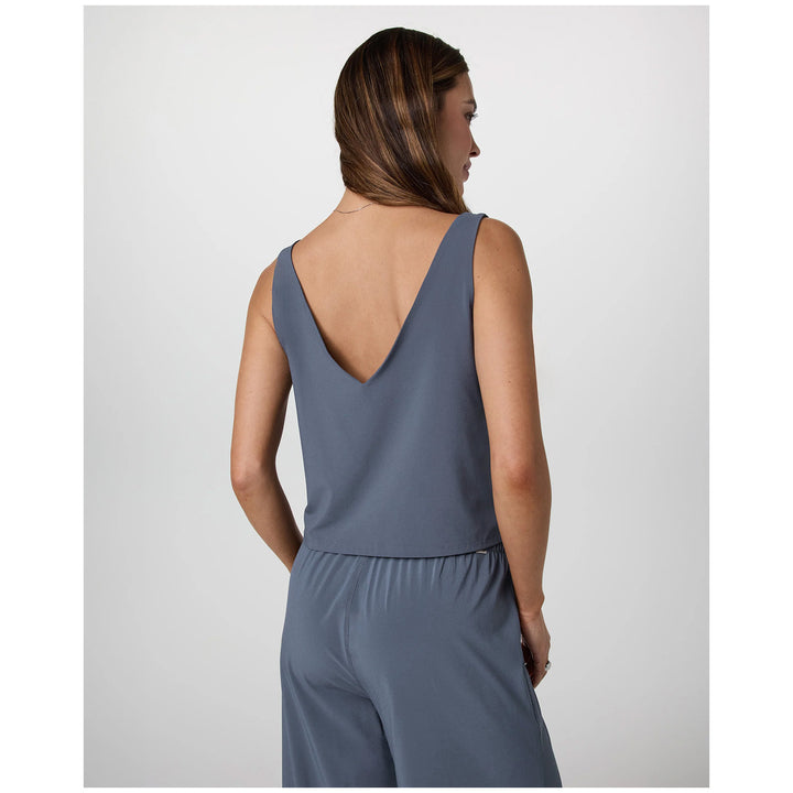 Vuori SL Villa Cropped Tank - Women's Azure