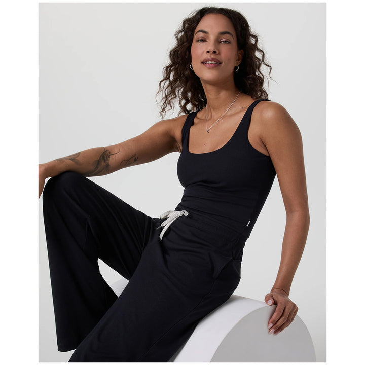 Vuori Pose Scoop Jumpsuit - Women's Black