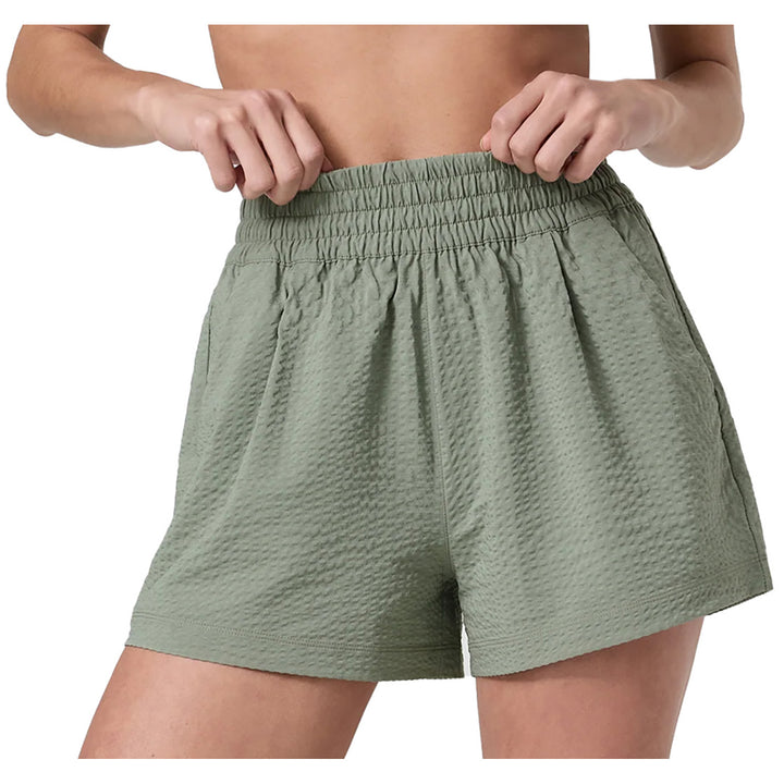 Vuori Villa Textured Shorts - Women's Laurel