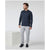Vuori Long-Sleeve Ponto Performance Tee - Men's Midnight Heather