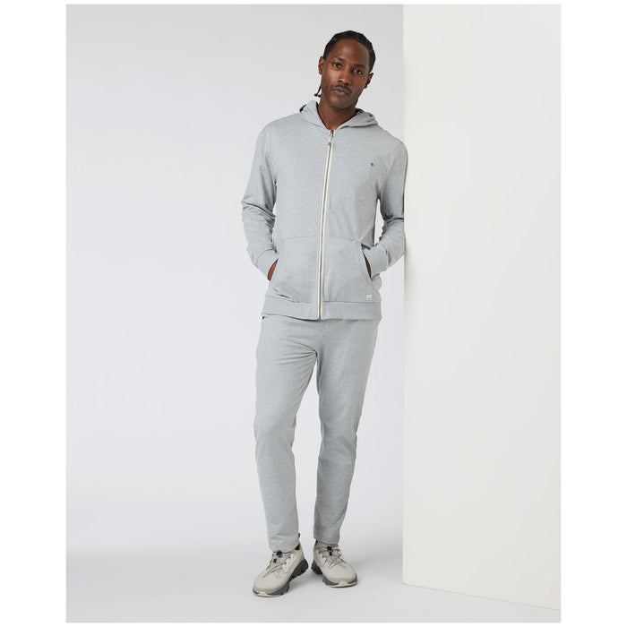 Vuori Coronado Hoodie - Men's Light Heather Grey