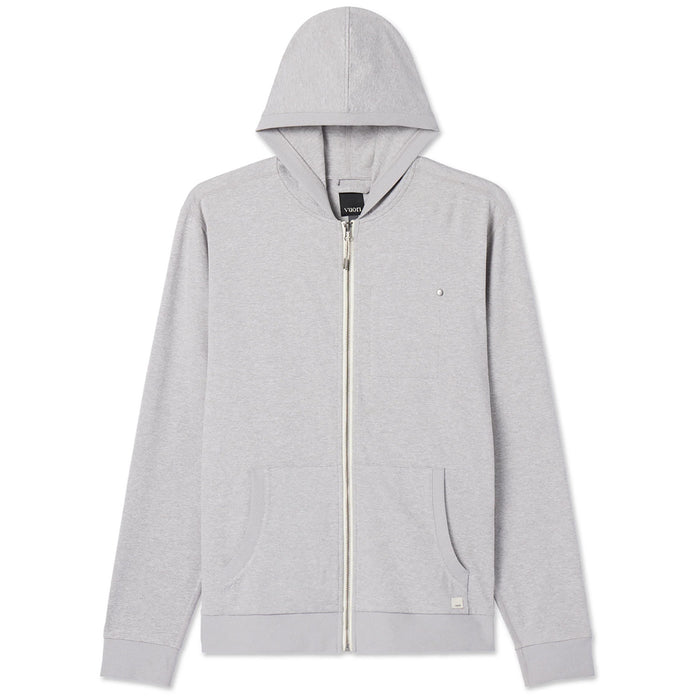 Vuori Coronado Hoodie - Men's Light Heather Grey