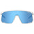 Tifosi Moab Sunglasses Matte White/Clarion Blue+AC Red+Clear