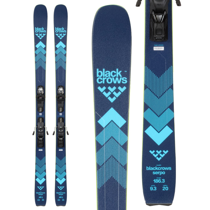 Black Crows Serpo R Skis + E M12 GW Bindings 2025