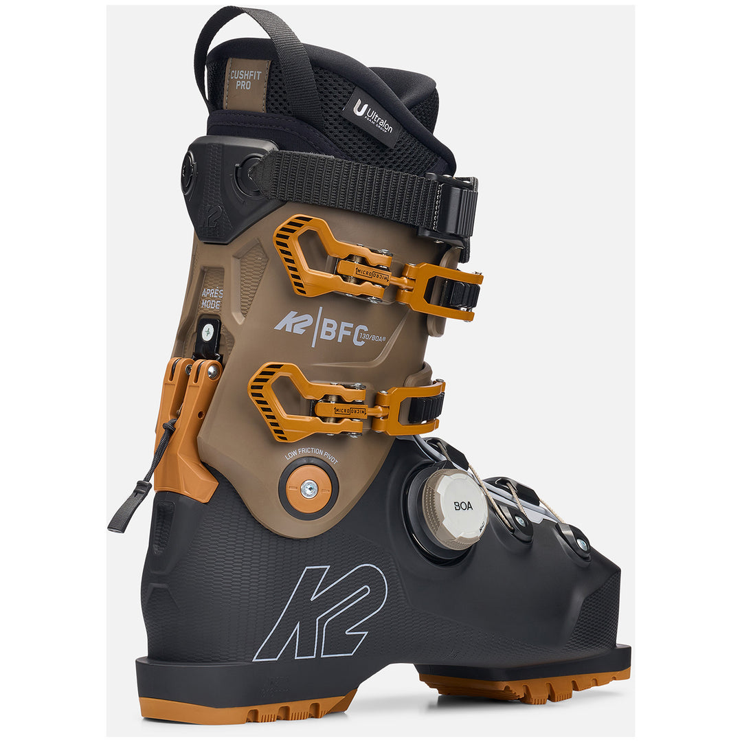 k2 bfc 130 ski boots 2024 120 Men's this boot has all the technology you could ever need for beautiful carving on groomers 2024 K2 BFC 120 GRIPWALK