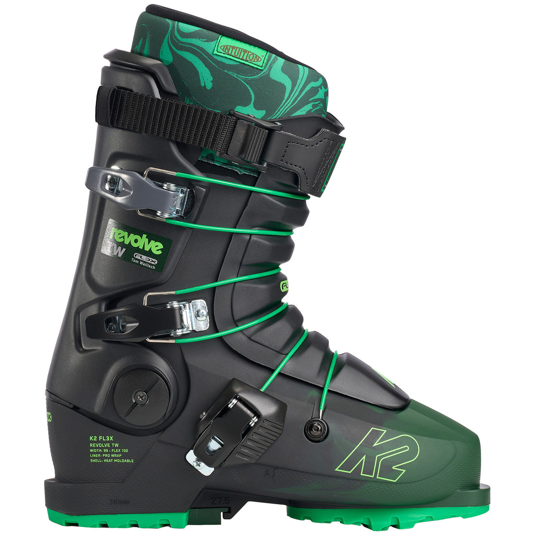 k2 ashen 12 snowboard boots sun and ski K2 Mens Revolve TW Ski Boots 2026 NA 26.5