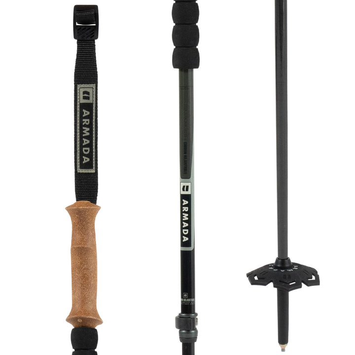 Armada Carbon Adjustable Ski Poles 2026