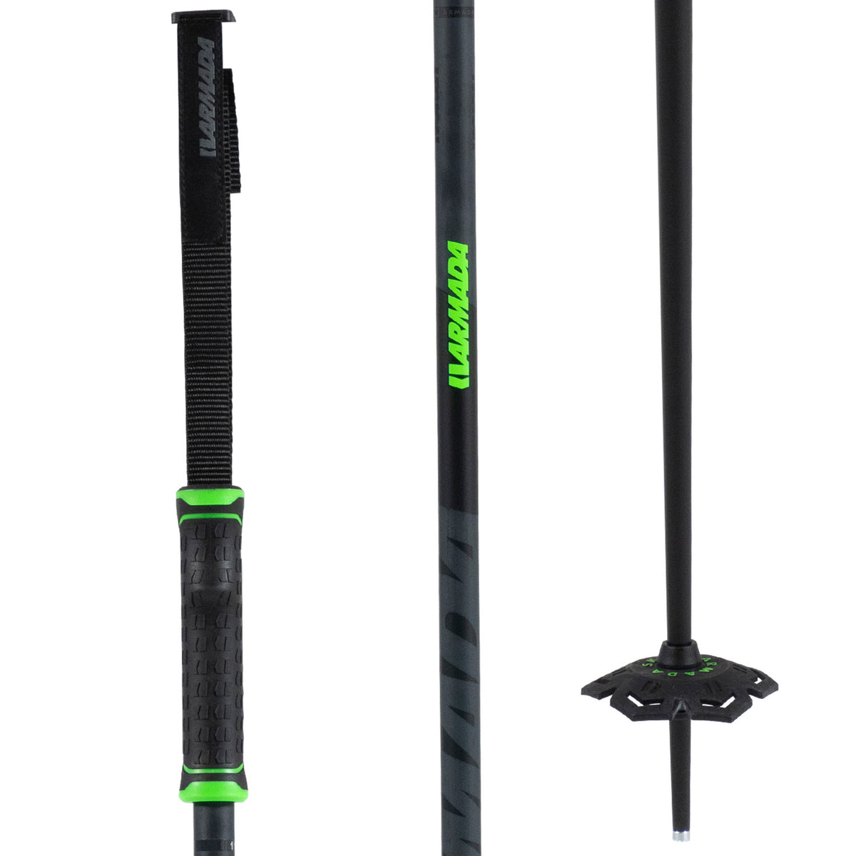 Armada Legion Ski Poles 2026 Black/Lime