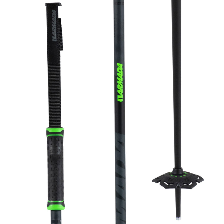 Armada Legion Ski Poles 2026 Black/Lime
