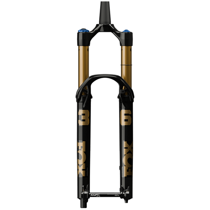 Fox Shox 34 Float Factory GRIP X Fork - 27.5" Shiny Black, Neutral/Gloss Black Logo