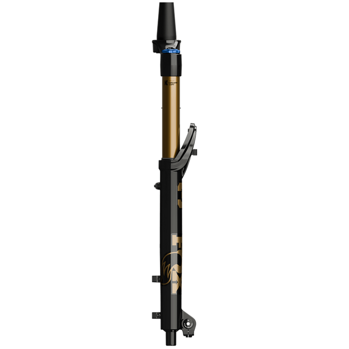 Fox Shox 34 Float Factory GRIP X Fork - 27.5" Shiny Black, Neutral/Gloss Black Logo