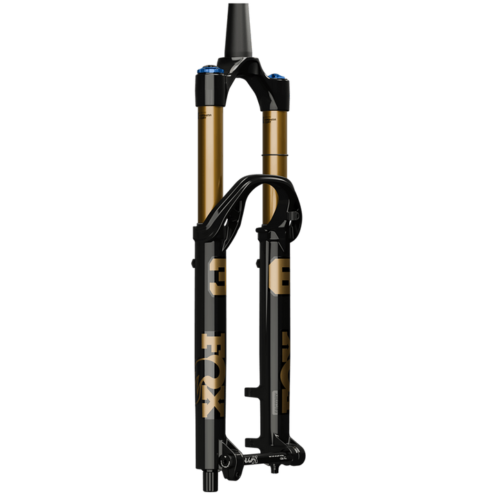 Fox Shox 34 Float Factory GRIP X Fork - 27.5" Shiny Black, Neutral/Gloss Black Logo