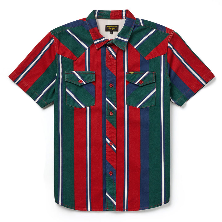 Seager Amarillo Short-Sleeve Shirt - Men's Matts on Stripe