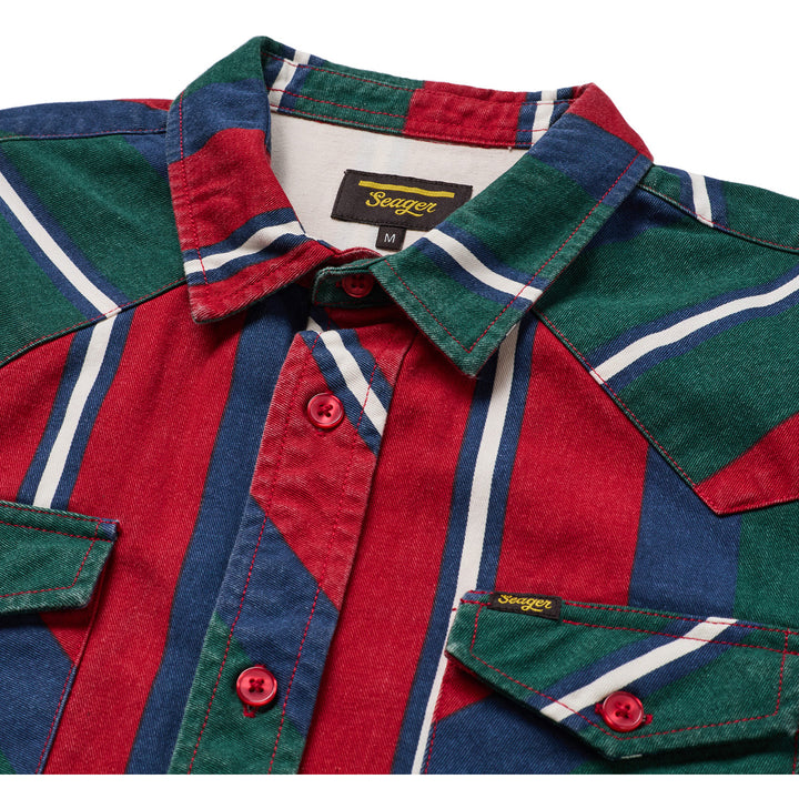 Seager Amarillo Short-Sleeve Shirt - Men's Matts on Stripe