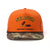 Seager Gone Huntin' Snapback Hat Orange/Camo