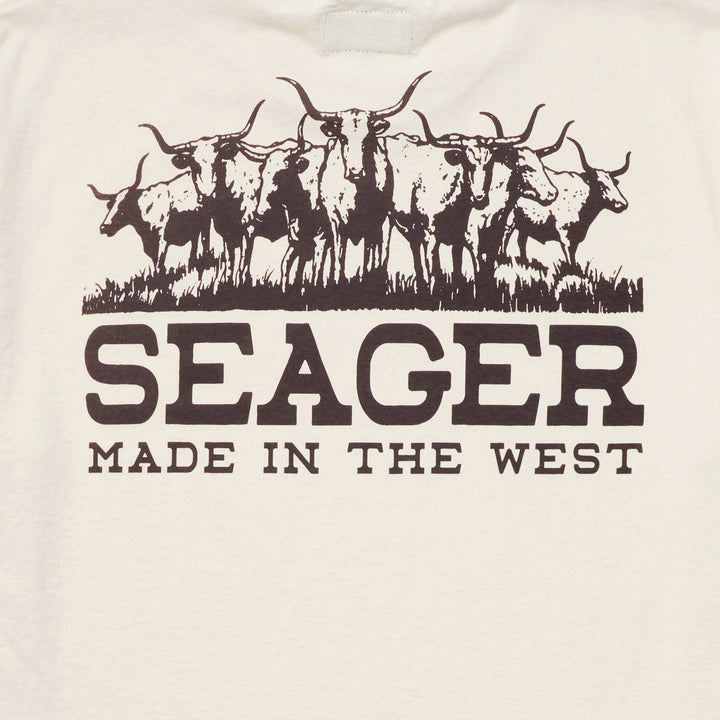 Seager Herd T-Shirt - Men's Vintage White