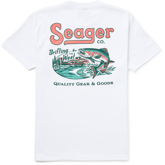 Seager Drifting The West T-Shirt - Men's White