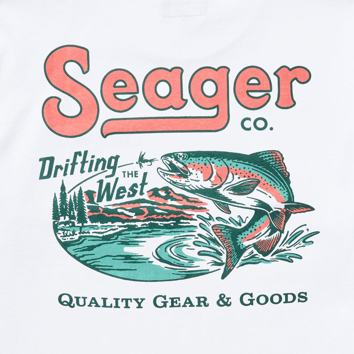Seager Drifting The West T-Shirt - Men's White