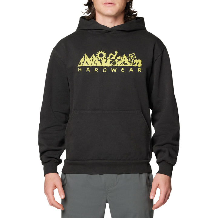 Mountain Hardwear MHW™ Mountains Collab Hoodie - Men's Stealth Grey