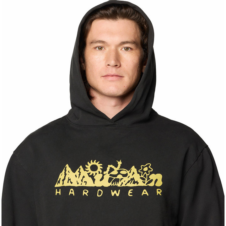 Mountain Hardwear MHW™ Mountains Collab Hoodie - Men's Stealth Grey