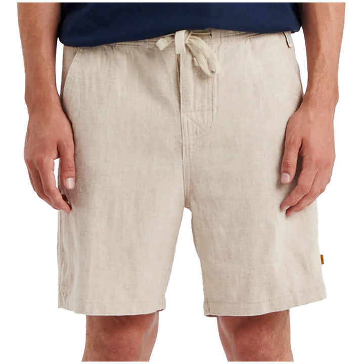 The Critical Slide Society Cruiser Linen Shorts - Men's Ecru