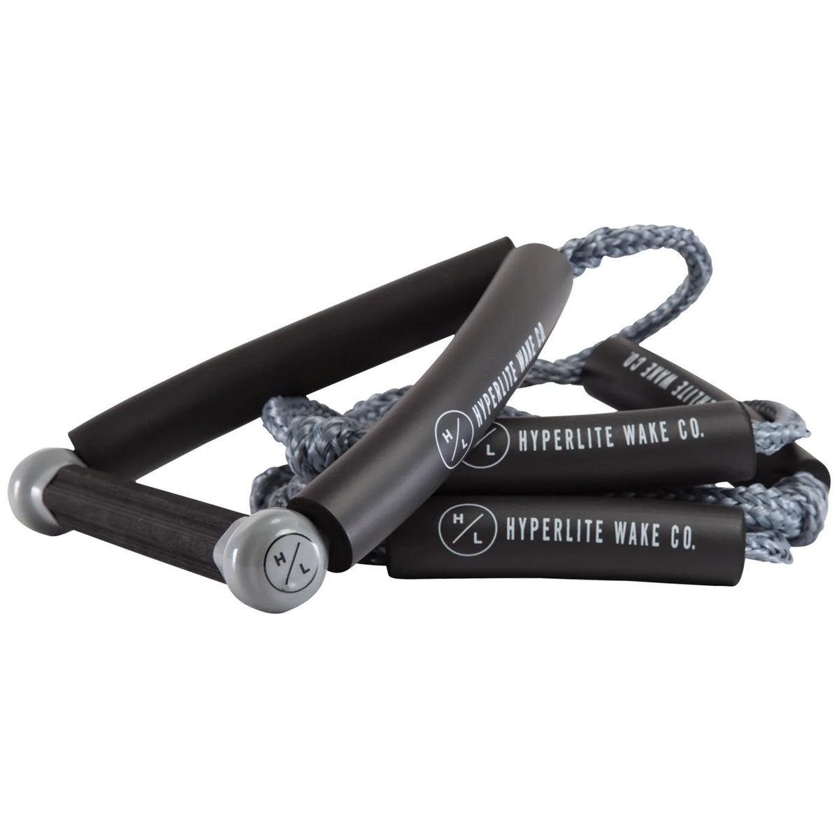 Hyperlite 25 ft Surf Rope w/ Handle Grey