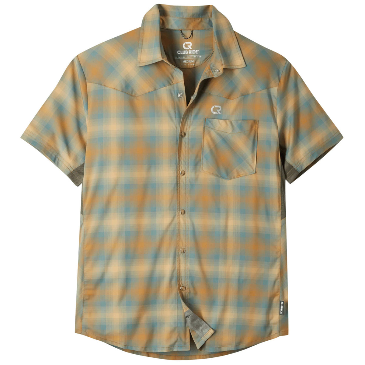 Club Ride New West Shirt Dark Forest
